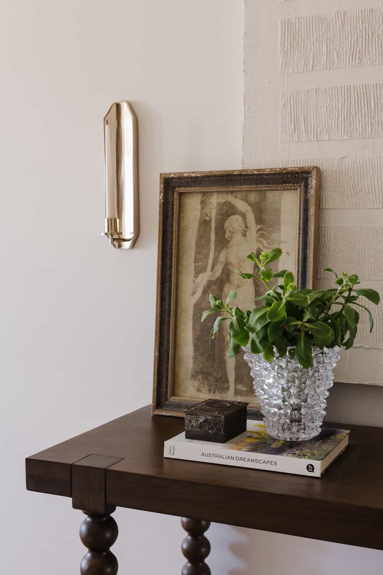 Wall Sconce Candle Holder Polished Pewter