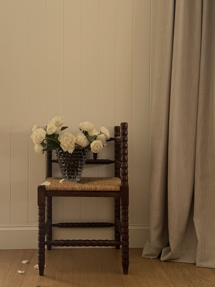 GLASS VASE MURANO STYLE | BROWN TRUFFLE NODE