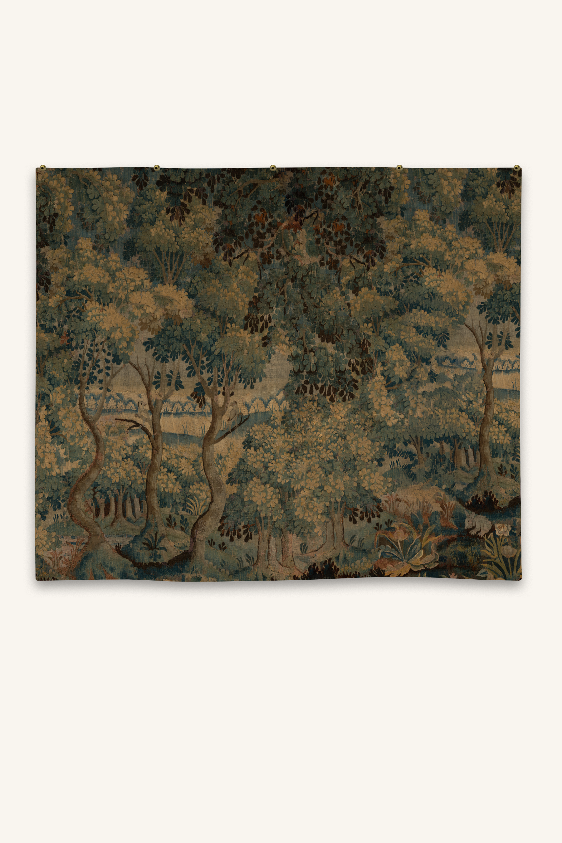 TAPESTRY WALL HANGING - VERDURE III LANDSCAPE