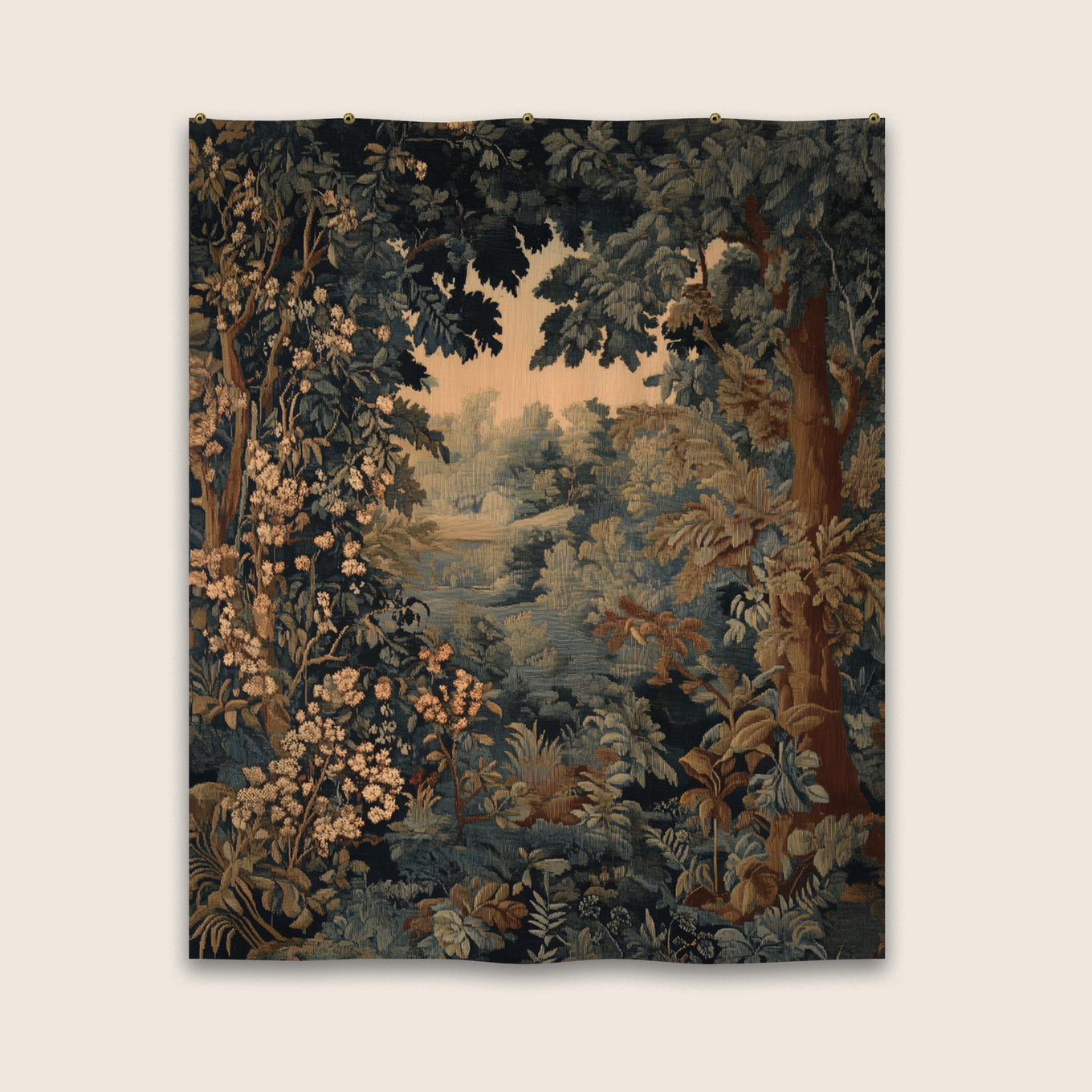 TAPESTRY WALL HANGING - VERDURE IIII