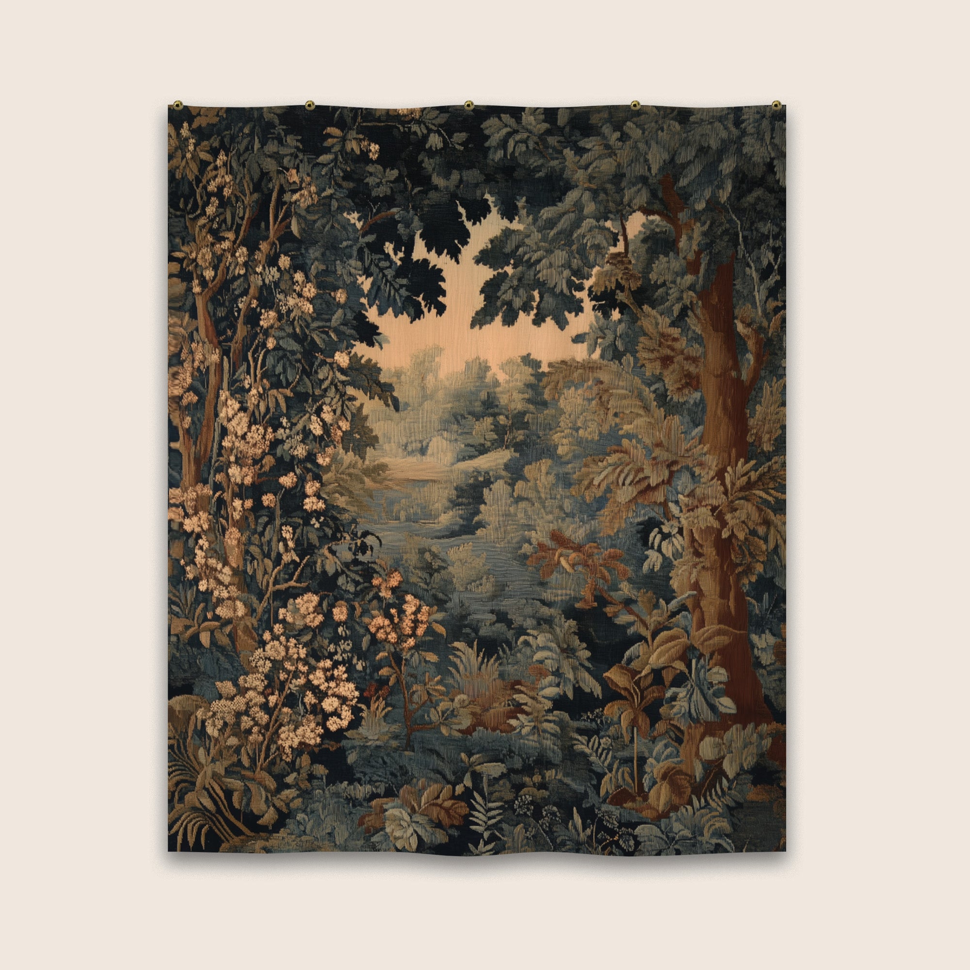 TAPESTRY WALL HANGING - VERDURE IIII