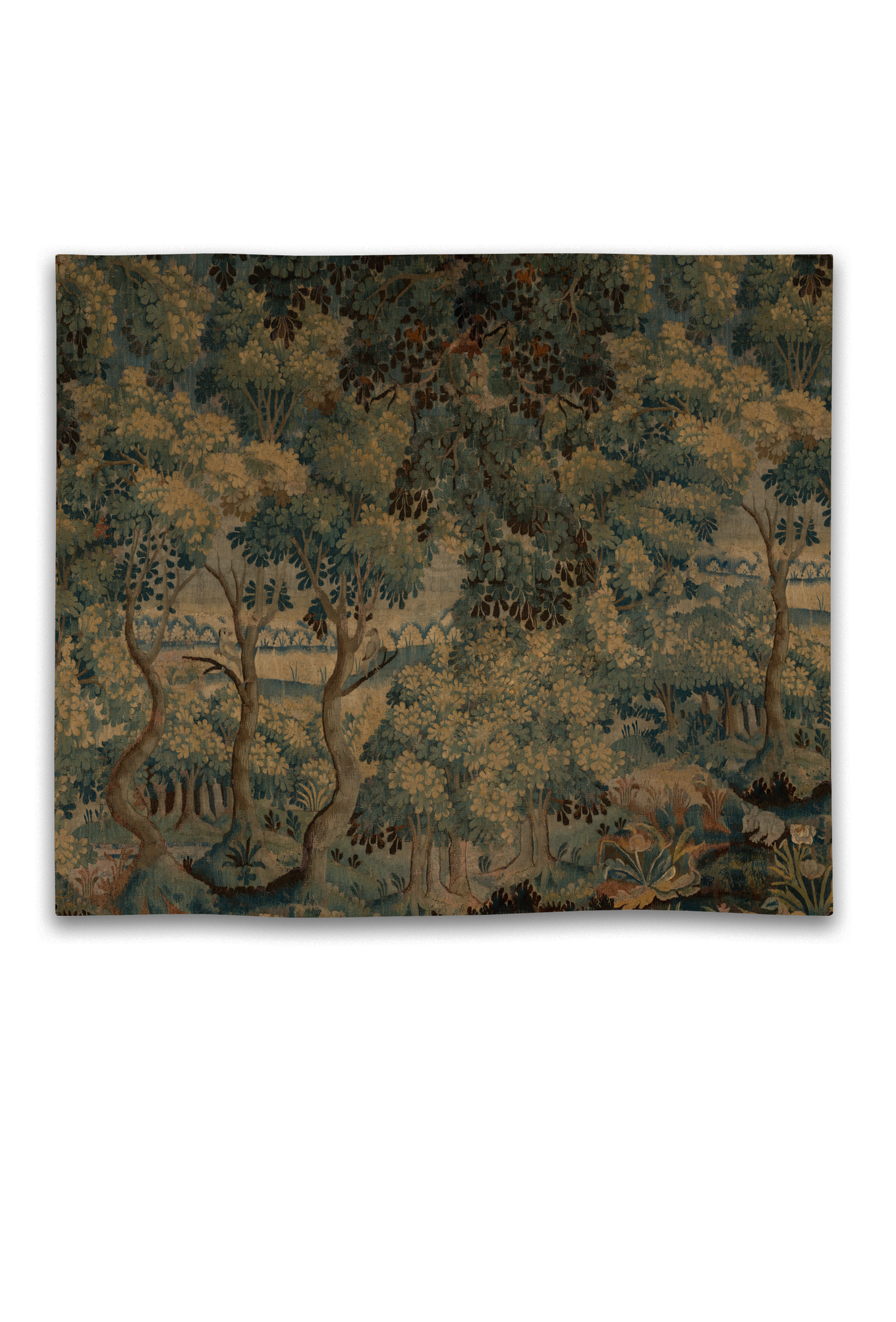 TAPESTRY WALL HANGING - VERDURE III LANDSCAPE