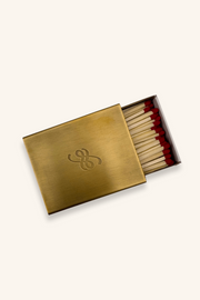 ANTIQUE BRASS MATCHBOX COVER - La Fae